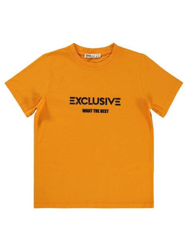 Civil Boys Exclusıve Baskılı 6-9 Yaş Tişört - Turuncu9-10 Yaş - Image 1