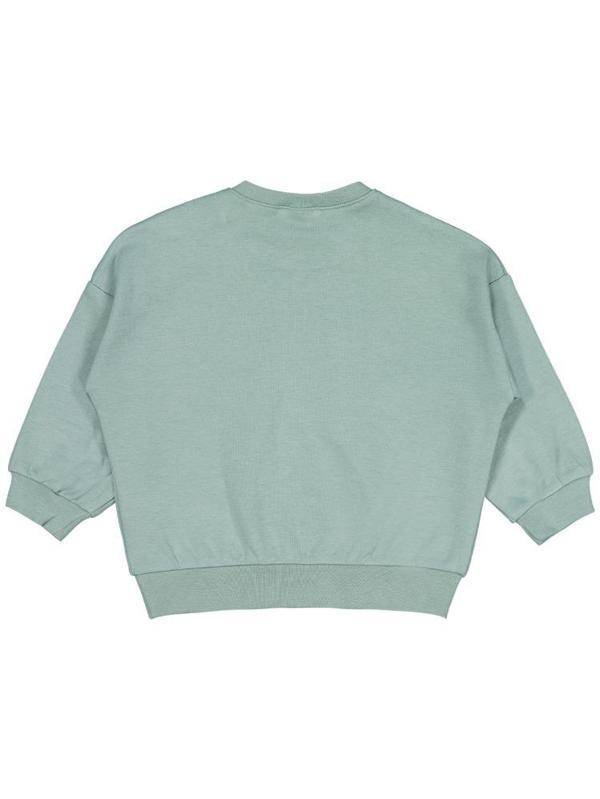 Civil Baby Dinozor Baskılı 6-18 Ay Sweatshirt - Yeşil9-12 Ay - Image 1