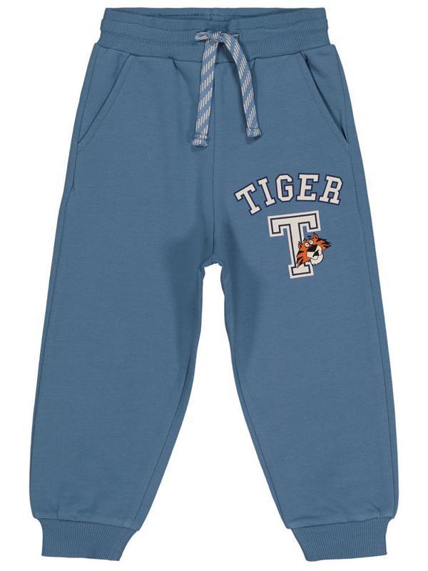 Civil Boys Tıger Baskılı 2-5 Yaş Eşofman Altı - Mavi2-3 Yaş - Image 1