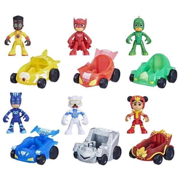 PJ Masks Power Heroes Racer Koleksiyonu 6 Figürlü Oyuncak - Image 1