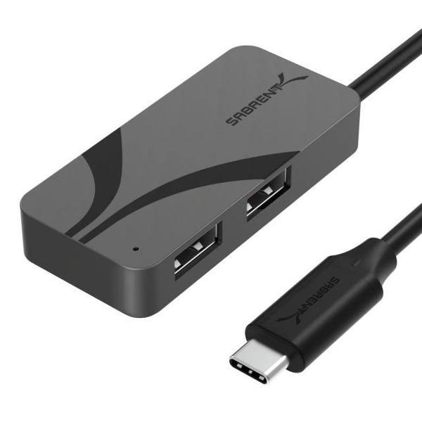 SABRENT USB 3.0  Yekpare Alüminyum Taşınabilir Veri Hub'ı (HB-MC3B) - Image 1
