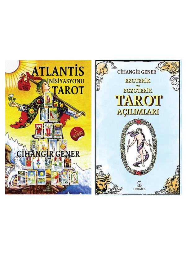 Atlantis Inisiyasyonu Tarot / Ezoterik Ve Egzoterik Tarot Açılımları – Cihangir Gener (2 Kitap Set) - Hermes Yayınları - Image 1