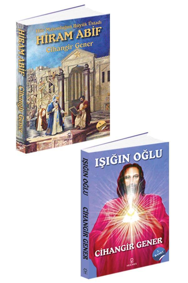 Hür Masonluğun Büyük Üstadı Hiram Abif - Işığın Oğlu - Cihangir Gener 2 Kitap Set - Hermes Yayınları - Image 1
