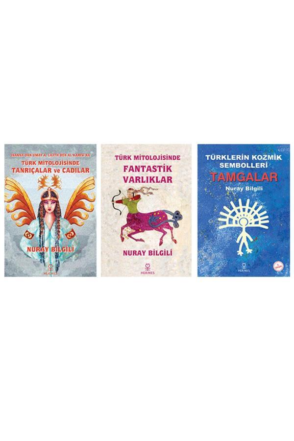 Türk Mitolojisi Serisi: ( 3 Kitap Set ) / Nuray Bilgili - Hermes Yayınları - Image 1