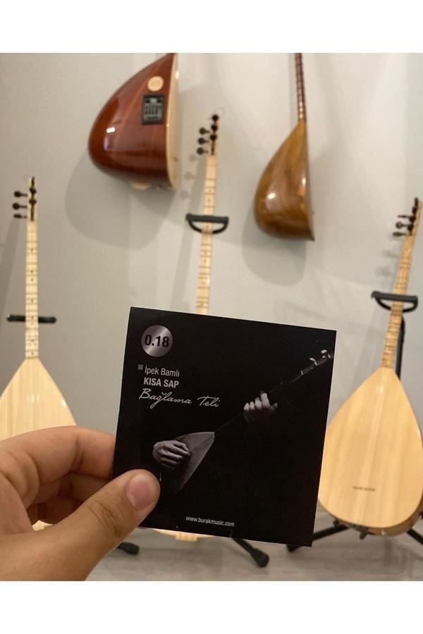 Ipek Bamlı Kısa Sal Bağlama Teli - Image 1