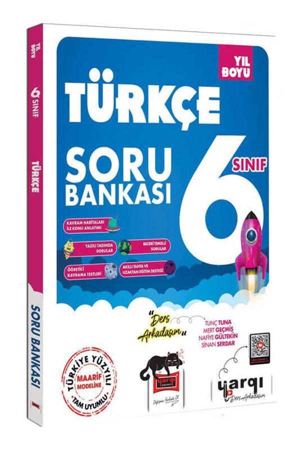 Yargı 6.Sınıf Türkçe Yıl Boyu Soru Bankası Yargı Yayınları - Bi bigelio - Image 1