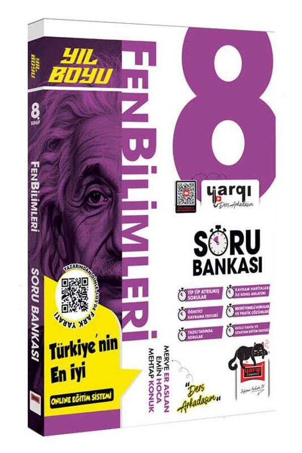 Yargı 8.Sınıf LGS Fen Bilimleri Yıl Boyu Soru Bankası Yargı Yayınları - Bi bigelio - Image 1