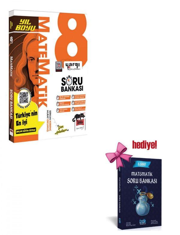 Yargı 8.Sınıf LGS Matematik Yıl Boyu Soru Bankası + Matematik Soru Hediyeli - Bi bigelio - Image 1