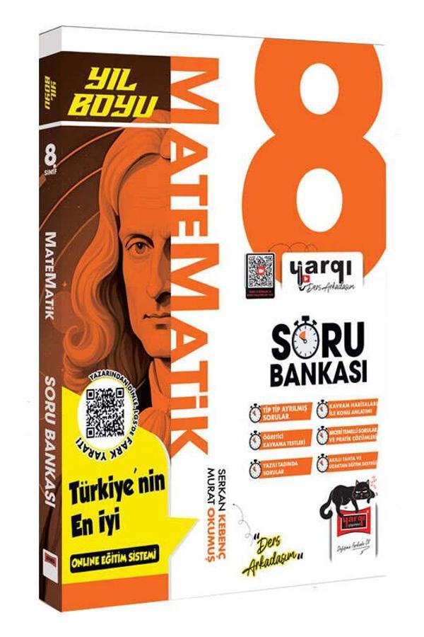 Yargı 8.Sınıf LGS Matematik Yıl Boyu Soru Bankası Yargı Yayınları - Bi bigelio - Image 1