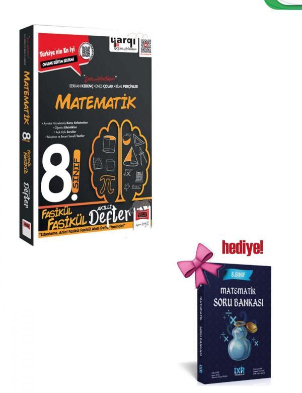 Yargı 8.Sınıf Matematik Fasikül Fasikül Akıllı Defter + Matematik Soru Hediyeli - Bi bigelio - Image 1