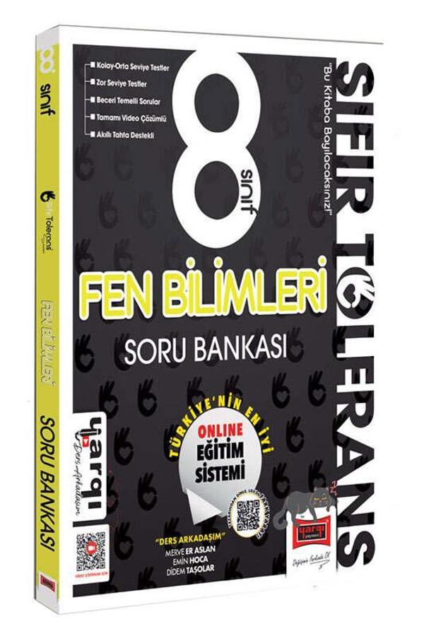 Yargı 8.Sınıf Sıfır Tolerans Fen Bilimleri Soru Bankası Yargı Yayınları - Bi bigelio - Image 1