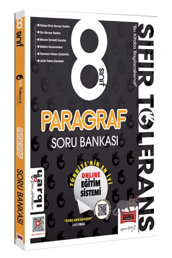 Yargı 8.Sınıf Sıfır Tolerans Paragraf Soru Bankası Yargı Yayınları - Bi bigelio - Image 1