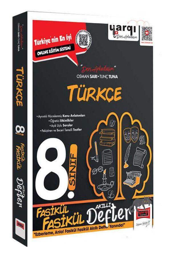 Yargı 8.Sınıf Türkçe Fasikül Fasikül Akıllı Defter Yargı Yayınları - Bi bigelio - Image 1