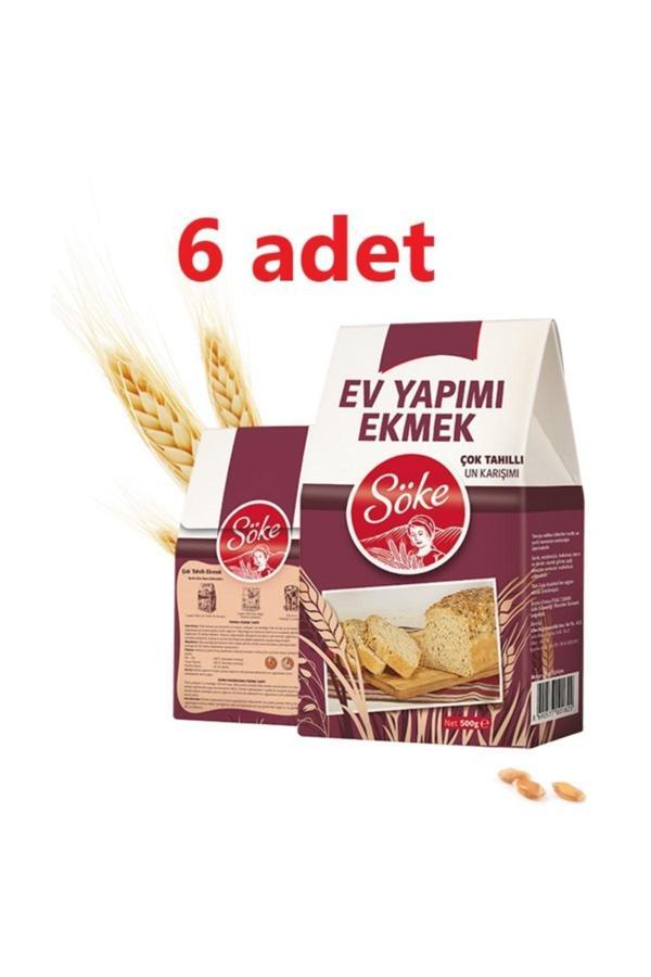 Söke Çok Tahıllı Un Karışımı 500 Gr x 6 Adet - Image 1
