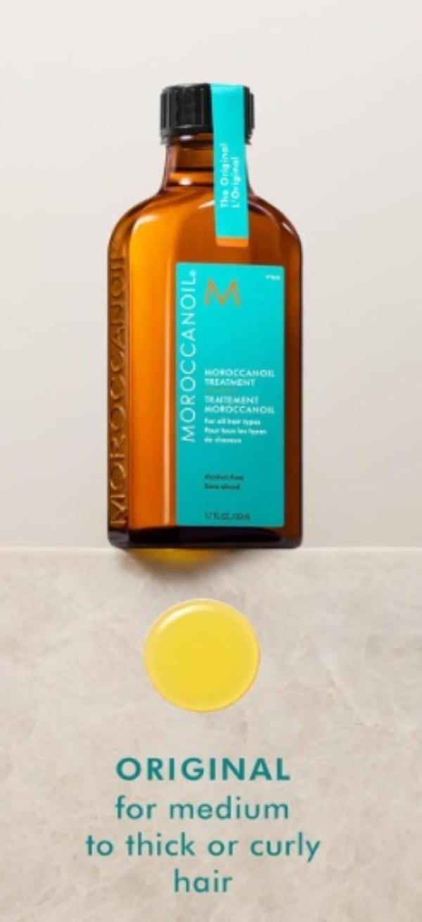 Treatment Original Tüm Saç Tipleri İçin Bakım Yağ Cam Şişe 50 ml - Image 1