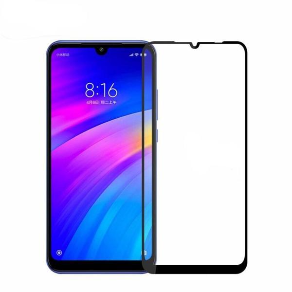 Xiaomi Redmi 7 5D Ekran Koruyucu Kırılmaz Cam Tam Kaplayan - Image 1