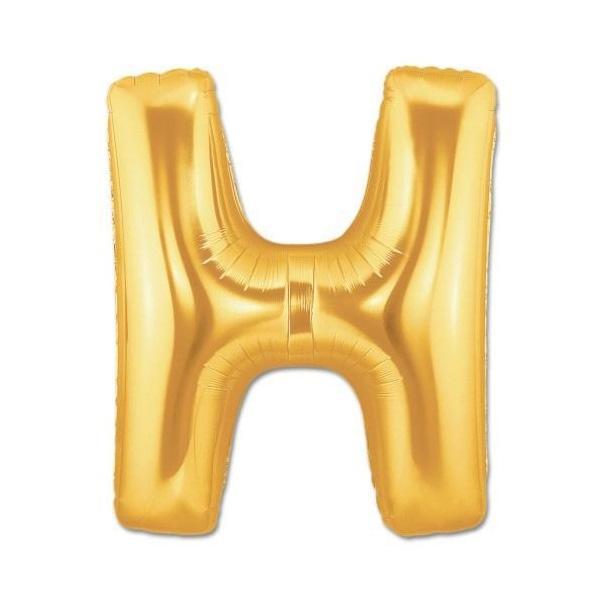 Altın Sarısı Folyo Harf Balon 1 Metre - Image 1