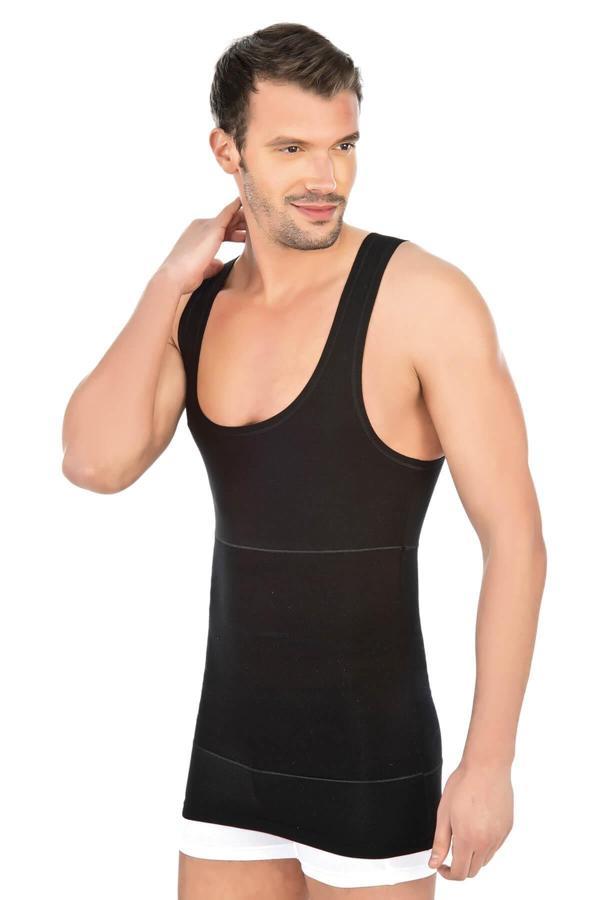 SİYAH 1400 Modal Cotton Erkek Atlet Korse - Image 1