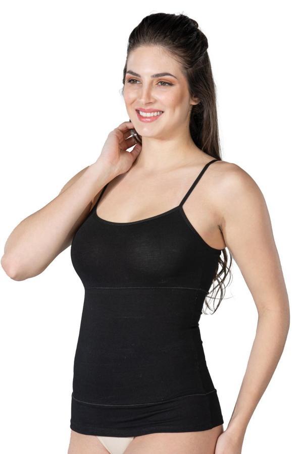 SİYAH 1401 Modal Cotton Kadın Atlet Korse - Image 1