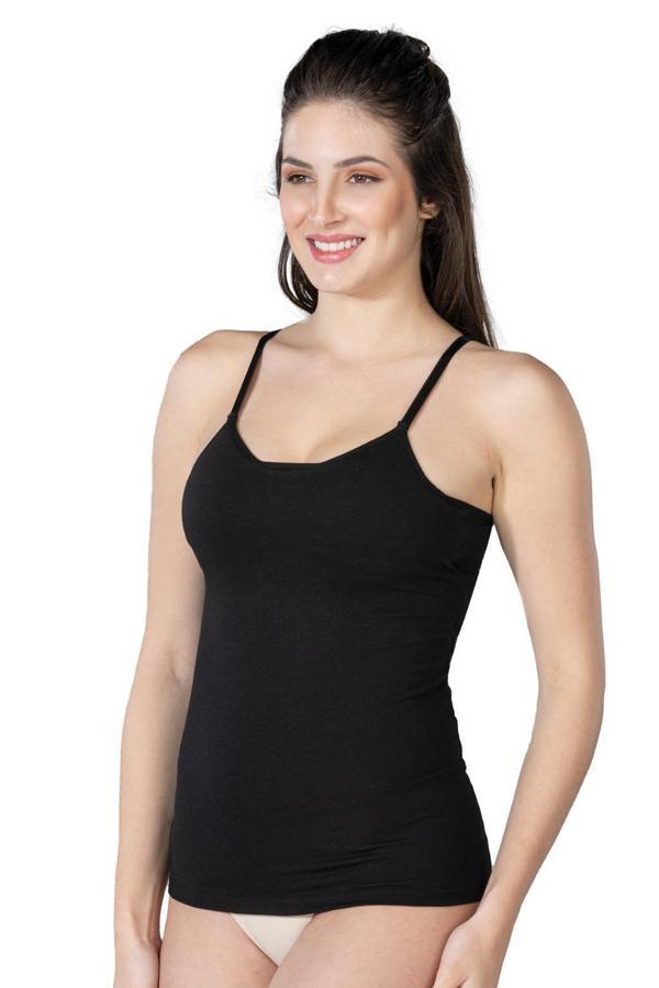 SİYAH 1412 Modal Cotton Kaplı Atlet - Image 1