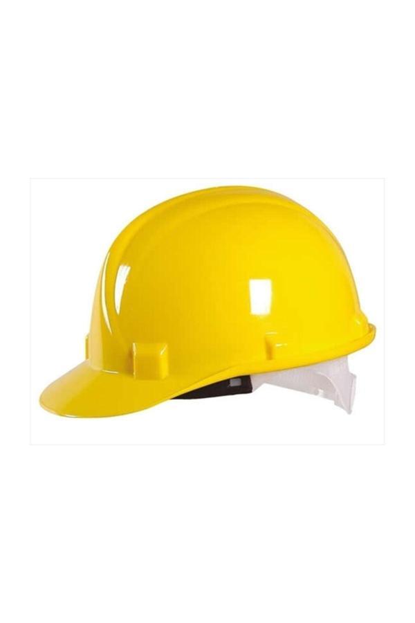 Essafe Yangın Baş Koruyucu Yanmaz Baret Sarı Baret - Image 1