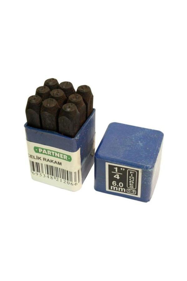 Partner Pt21204 Çelik Rakam 9 Parça 4Mm Numaratör - Image 1