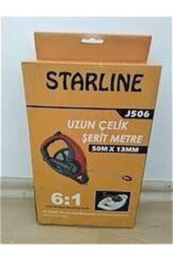 Starline 50 Metrelik J506 Arazi Tipi Saplı Çelik Şerit Metre - Image 1