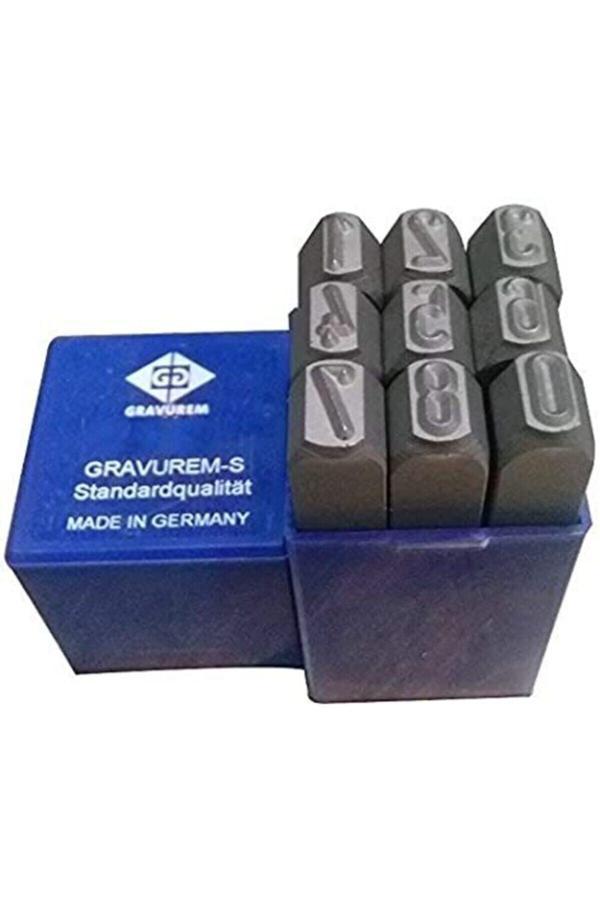 Würth Çelik Numaratör 5 Mm Rakam Basma Seti - Image 1