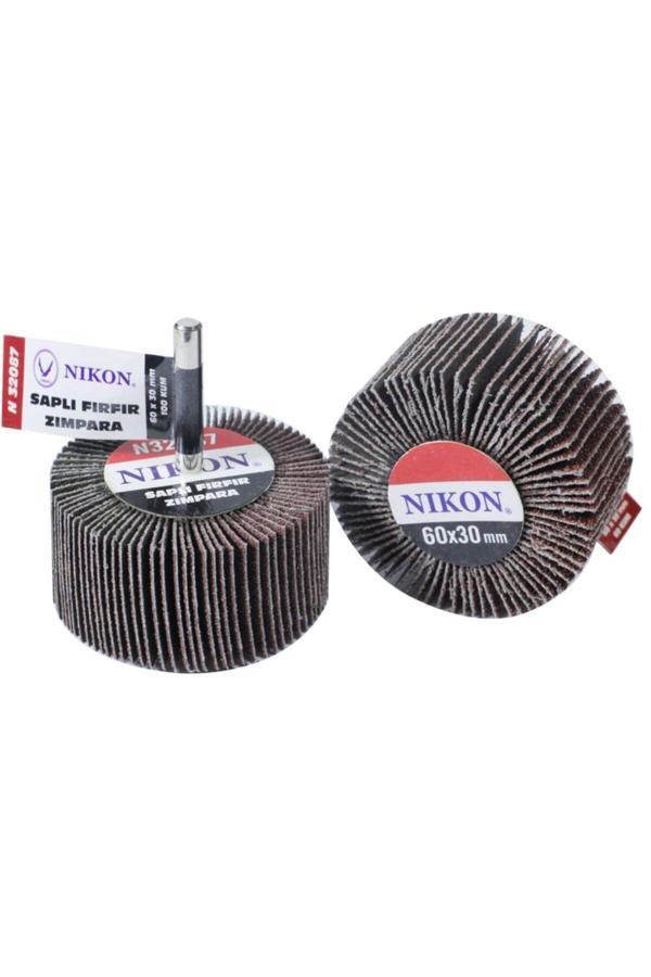 Nikon 100 Kum Saplı Mob Fırfır Zımpara Mop Keçe Zımpara 60 X 30 Mm - Image 1