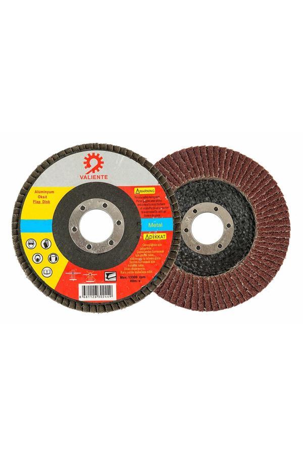 Valiente Flap Disc Alüminyum Oksit 115X22 80Kum Nk 10 Adetli Era15502 Valıente 10'Lu - Image 1