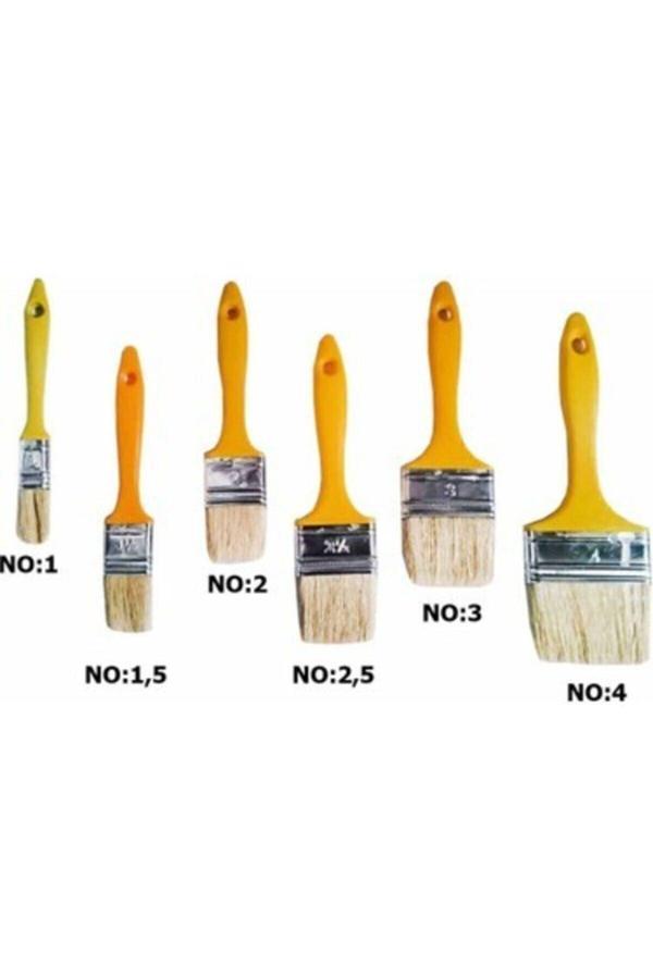 Yılsan Fırça Plastik Saplı 1No Kestirme Fırça - Image 1