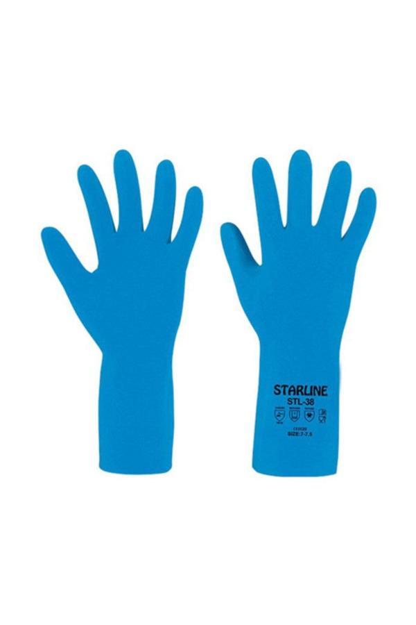 Starline Gıda Uyumlu Eldiven Latex Eldiven No:9 Steril * 2 Çift - Image 1
