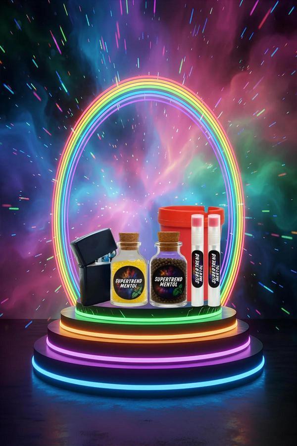 Mentol Topu 2000 Adet Limon ve Böğürtlen Mentol 1 Adet Apliaktör, Zippo Çakmak Hediye - Image 1