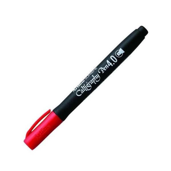 Supertrend Supreme Kaligrafi Kalemi 4.0 mm. Kırmızı - Image 1