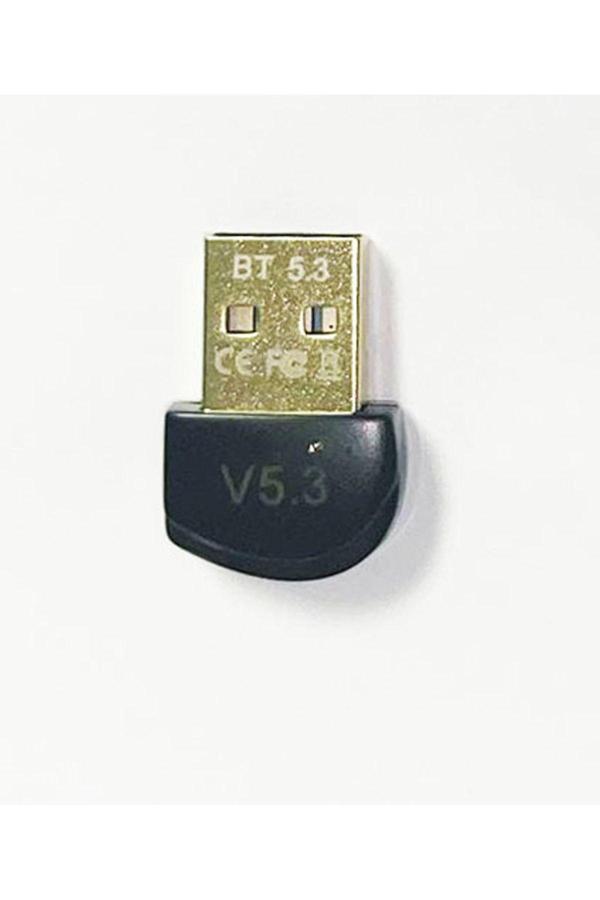 Bluetooth USB Adaptör Versiyon 5.3 Stick Dongle (EDR & BLE) Windows 11/10/8.1/7 Uyumlu - Image 1