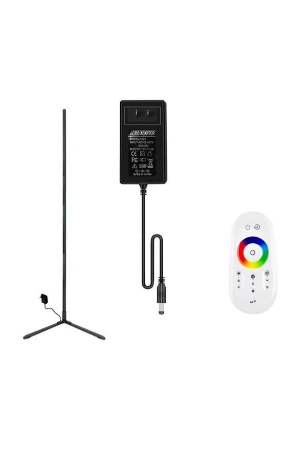 RGB LED 150cm Kule Tip Köşe Arka Plan Atmosfer Dekor Lambası - Image 1