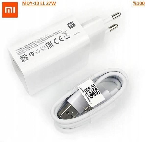Xiaomi Note 10 Şarj Cihazı Aleti QC 3.0  MDY-10-EL 27W - Image 1