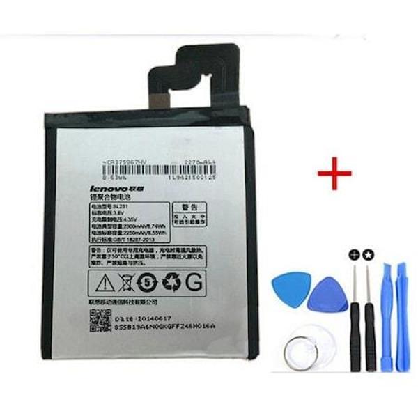 Lenovo Vibe C /X2 Batarya Pil Tamir Seti BL231 - Image 1