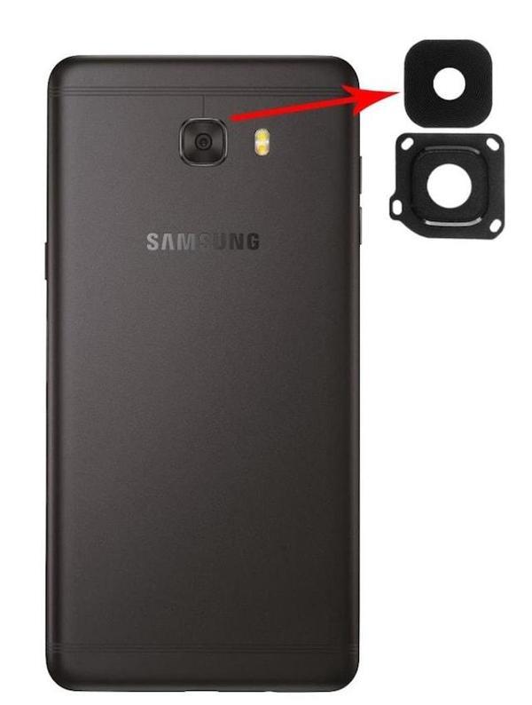 Galaxy C9 Pro Kamera Lens Kapağı - Image 1
