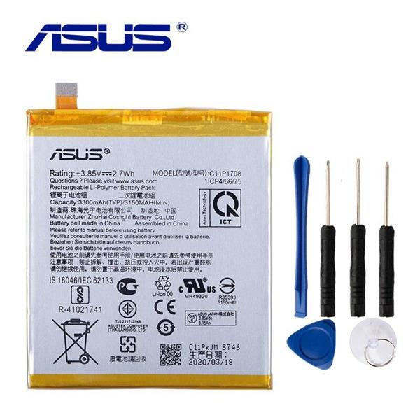 Asus Zenfone 5 2018 ZE620KL-ZS620KL C11P1708 Batarya Pil+Tamir Seti - Image 1