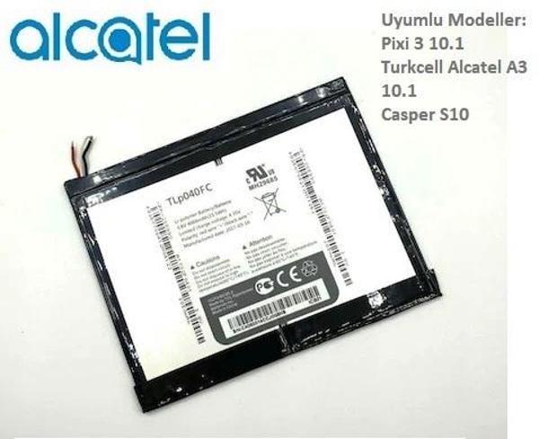 Turkcell A3 Alcatel TLp040DC -TLp040FC Tablet Batarya Pil - Image 1