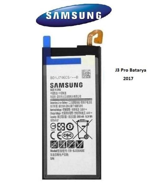 Samsung J3 Pro J3 2017 EB-BJ330ABE Batarya Pil - Image 1