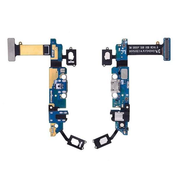 Galaxy S6 G920f Tuş Bordu Şarj Ve Kulaklık Soket Filmi - Image 1