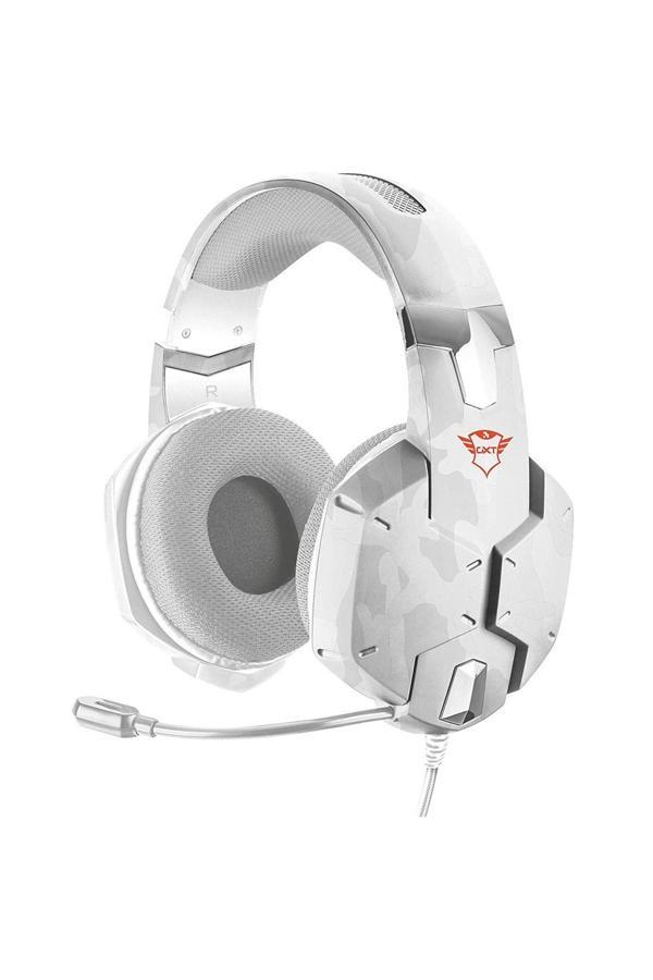 GXT 322W Carus Snow Beyaz Kamuflaj Gamer Kulaklık - Image 1