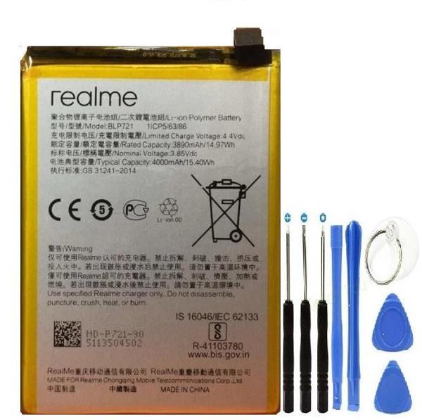 Realme C2 Pil Batarya BLP721 + Tamir Seti - Image 1