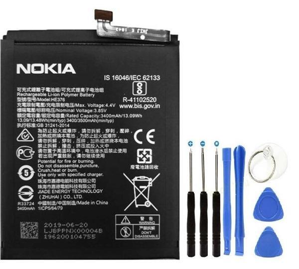 Nokia 3.1 Plus Pil Batarya HE376 + Tamir Seti - Image 1