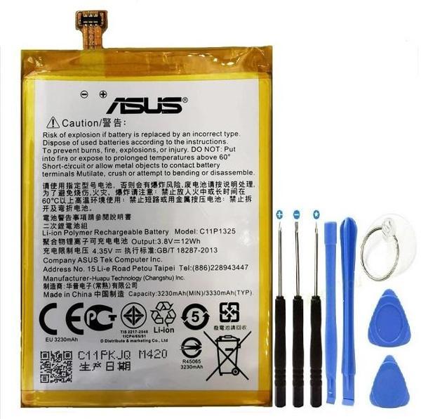 ASUS ZENFONE 6 PİL BATARYA + TAMİR SETİ C11P1325 3330 mAh - Image 1