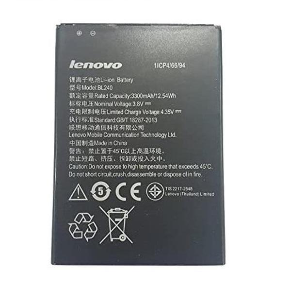 Lenovo Note 8 BL240 A936 Batarya Pil 3300 mAh - Image 1