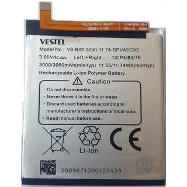 Vestel Venüs Z10 Pil Batarya VS-BAT-3050 ve Tamir Seti - Image 1