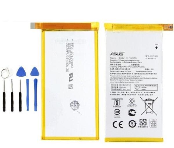 Asus Zenfone Deluxe Pil Batarya ZS570KL C11P1603 ve Tamir Seti - Image 1
